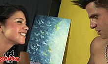 hired a hot trans to fuck his wife - fabi delavega and michelle cinturinha 😏