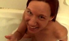 Amateur Gf Misty Gives Close Up Blowjob