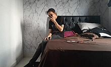 Stepsister begs, 'Fuck me doggystyle, stepdad doesn't satisfy!'