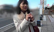 Japan's Female College Student Fresh Blindfolded Casting Experience