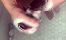 worshiping stepdad's big black cock 😘