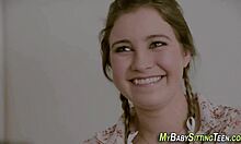 Smalltits Babysitter Suck