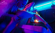 picked up girl in night club toilet and tasted her pussy - bella mur & sofia simens