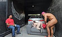 Friend's Girlfriend Notices Hard Cock And Fucks Me