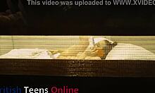 You watch your neighbour masturbating to orgasm