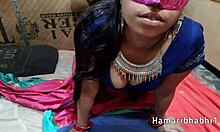 hot saree blouse sex with clear hindi audio 😍