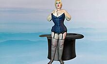 dark magician granny turns into a magical cocksucker with her hardcore skills