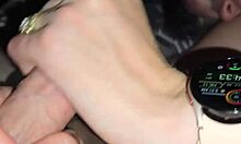 Wife jerks, blows, and fucks to cum-covered asshole