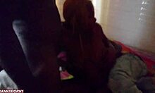 does this blond babe love playing with two dicks at once?