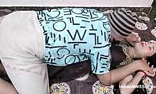 skinny indian muslim bhabhi gets hardcore sex with rough fucking