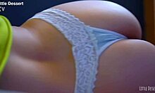 Perfect ass teen relaxes as neighbor records her beautiful butt