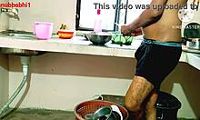 Indian desi mistress gets fucked by servant