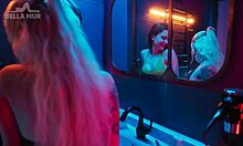 picked up girl in night club toilet and tasted her pussy - bella mur & sofia simens