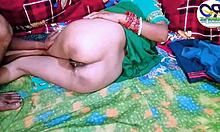 desi bride in saree gets legs up pussy pounding hard