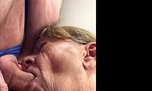 dark magician granny turns into a magical cocksucker with her hardcore skills