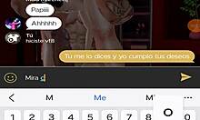 Black guy pounds Colombian Nyla alone