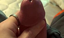 Dick sounding with extreme pre cum