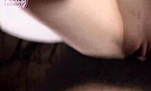 Submissive Celestina Blooms submits to boss's hard bang! Pussy creampie.