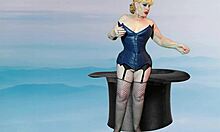 dark magician granny turns into a magical cocksucker with her hardcore skills