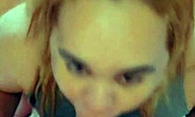 travesti blowjob queen chokes on massive 27cm dick