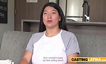 sexy big ass latin girl kaori gave a perfect blowjob and perfect tit job