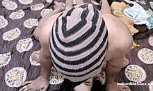 skinny indian muslim bhabhi gets hardcore sex with rough fucking