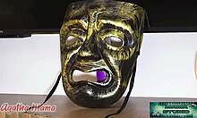 Brazilian mama's carnival orgy with friends