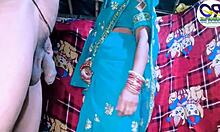 desi bride in saree gets legs up pussy pounding hard