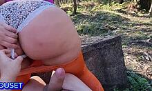 Madrastra Bbw With Huge Ass Has Public Sex With Stranger!