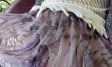 hairy mature flashing upskirt on the carriage