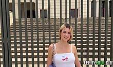 Petite Spanish Blonde Desperate For American Cock - Angelique Lapiedra Don Mulatito