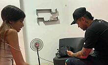 Pretty latina stepsister wants massage in my room and give good kiss full story