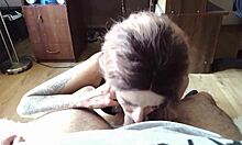 Intense POV cumshot in my mouth.