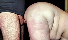 Bbw german stepmom enjoys sensual anal sex outdoors