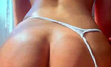 i watched the beautiful colombian model ride big cock until her ass filled with cum