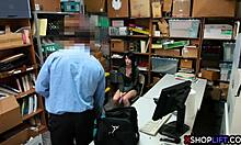 Shoplifting Teen 18+S Hairy Pussy Fucked By A Mall Cop In Office Reality