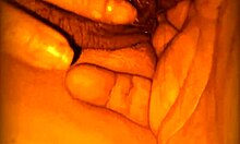 Neighbor Fingers Pussy While Husband Works 24 Hours