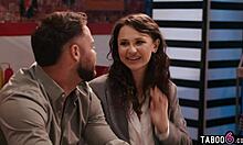 Horny teen Liz Jordan craves public diner sex! 😏🍔