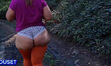 Madrastra Bbw With Huge Ass Has Public Sex With Stranger!