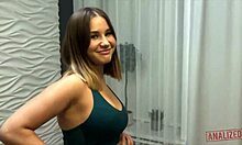 Hot Brunette Babe Amalia