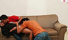 Indian Muslim Schoolgirl Rough Fucked By Two Strangers In Hindi