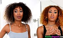 Stepdaughters Trade Pussies For Forgiveness In Intense Orgy