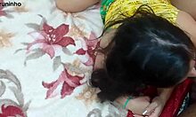 Playboy model Flavia Tamayo gives oral to young guy at home