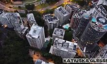 brazilian milf masturbates hotly in rio motel