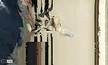 Behind the scenes with a sexy novinha on recording day