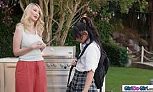 My Busty Stepmommy Stared At My Panties And I Boldly Made My Intense Move On Her