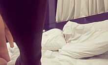 real homemade i bring a huge bbc at home for my wife again anniversary gift karina and lucas