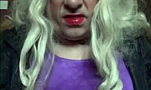 Bisexual Crossdresser Lets Get A Taste Of Each Others Pee While Its Getting Filmed For The World To See