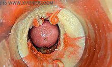 Intensely cumming on your cock with camera deep inside pussy - ASMR 4K