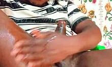 Sexy Jayla 254 Jerking Off Big Black Oiled Cock